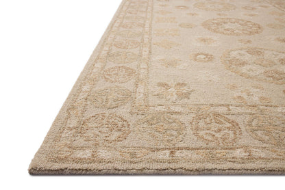 The Rug Corner Chris Loves Julia x Loloi Dorothea Dove / Natural