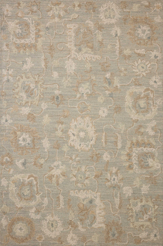 The Rug Corner Chris Loves Julia x Loloi Dorothea Stone / Multi