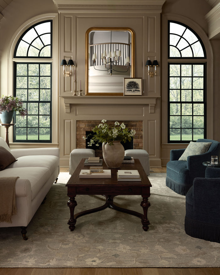 The Rug Corner Chris Loves Julia x Loloi Dorothea Stone / Multi
