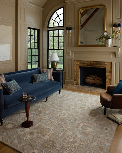 The Rug Corner Chris Loves Julia x Loloi Dorothea Stone / Multi