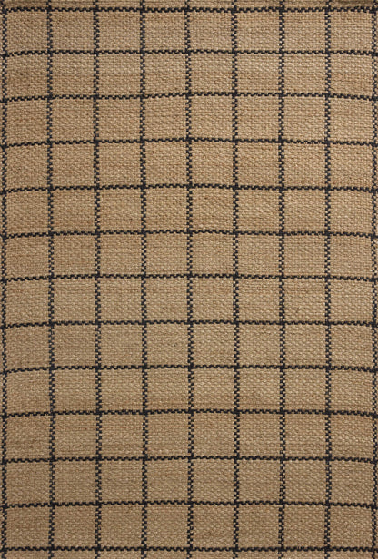 The Rug Corner Chris Loves Julia x Loloi Chris Loves Julia - Fletcher Natural / Black Area Rug