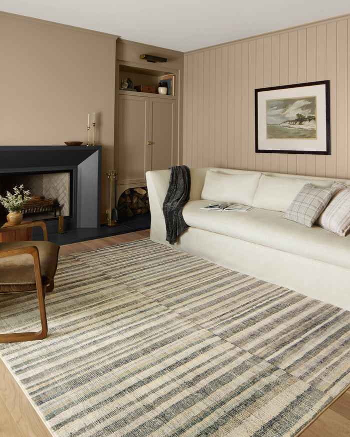 The Rug Corner Chris Loves Julia x Loloi Chris Loves Julia - Humphrey Natural / Moss Area Rug