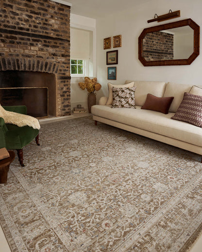 The Rug Corner Chris Loves Julia x Loloi Ida Bark / Multi