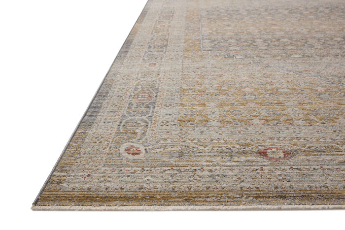 The Rug Corner Chris Loves Julia x Loloi Ida Stone / Gold