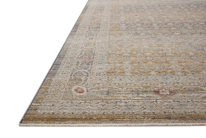 The Rug Corner Chris Loves Julia x Loloi Ida Stone / Gold