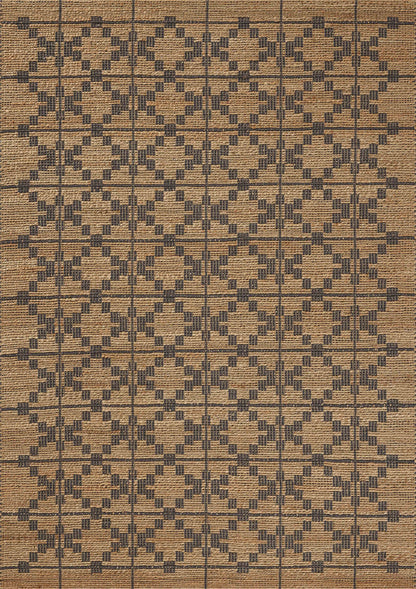 The Rug Corner Chris Loves Julia x Loloi Judy Natural / Graphite