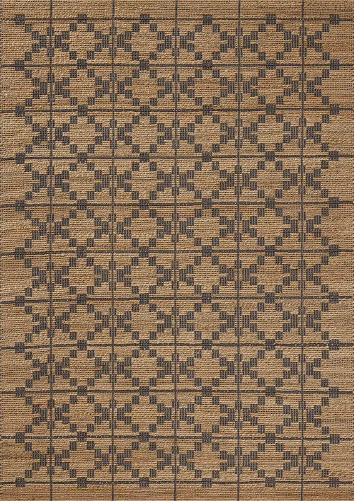 The Rug Corner Chris Loves Julia x Loloi Judy Natural / Graphite