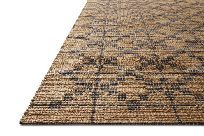 The Rug Corner Chris Loves Julia x Loloi Judy Natural / Graphite