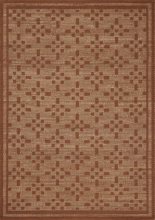 The Rug Corner Chris Loves Julia x Loloi Chris Loves Julia - Judy Natural / Spice Area Rug