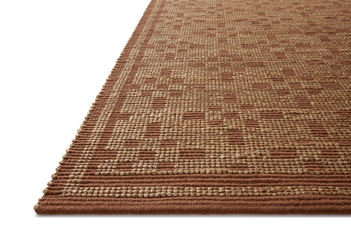 The Rug Corner Chris Loves Julia x Loloi Chris Loves Julia - Judy Natural / Spice Area Rug
