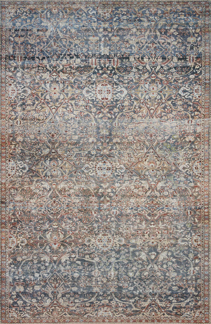 The Rug Corner Chris Loves Julia x Loloi Chris Loves Julia - Jules Denim / Spice Area Rug
