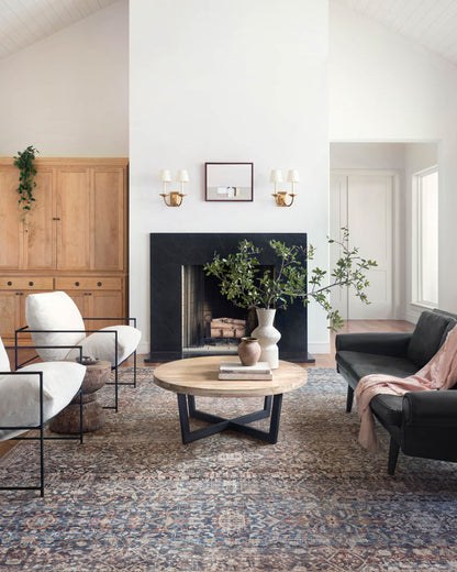 The Rug Corner Chris Loves Julia x Loloi Chris Loves Julia - Jules Denim / Spice Area Rug