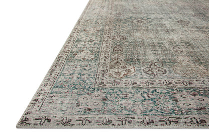 The Rug Corner Chris Loves Julia x Loloi Chris Loves Julia - Jules Emerald / Antique Ivory Area Rug