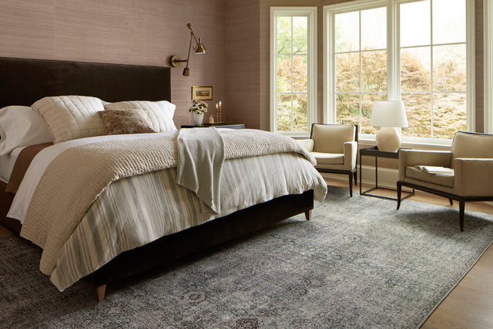 The Rug Corner Chris Loves Julia x Loloi Chris Loves Julia - Jules Emerald / Antique Ivory Area Rug