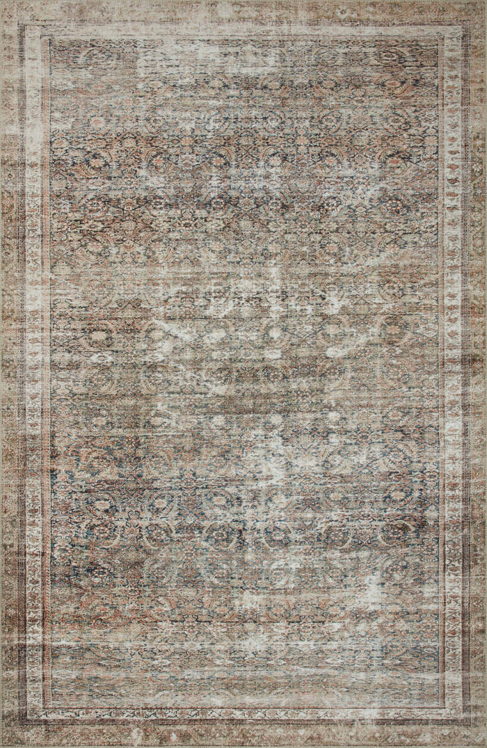 The Rug Corner Chris Loves Julia x Loloi Chris Loves Julia - Jules Ink / Terracotta Area Rug
