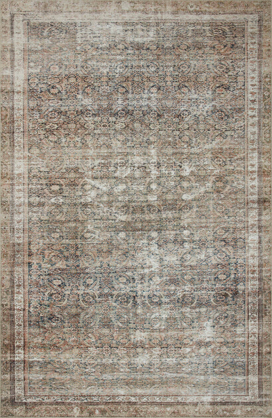 The Rug Corner Chris Loves Julia x Loloi Chris Loves Julia - Jules Ink / Terracotta Area Rug