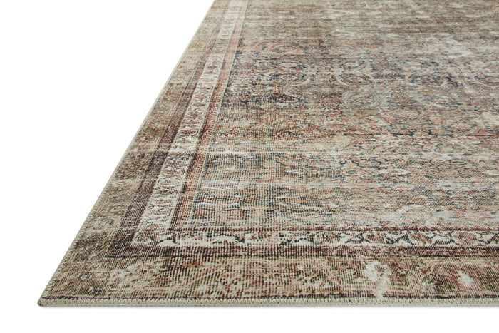 The Rug Corner Chris Loves Julia x Loloi Chris Loves Julia - Jules Ink / Terracotta Area Rug