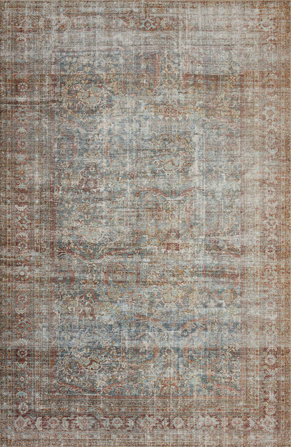 The Rug Corner Chris Loves Julia x Loloi Chris Loves Julia - Jules Lagoon / Brick Area Rug