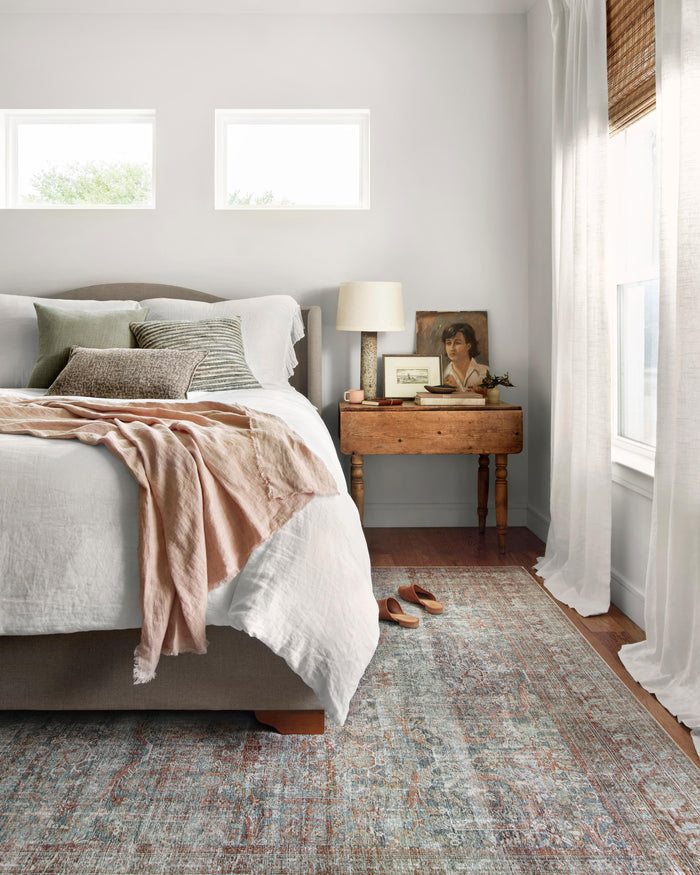 The Rug Corner Chris Loves Julia x Loloi Chris Loves Julia - Jules Lagoon / Brick Area Rug