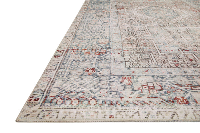 The Rug Corner Chris Loves Julia x Loloi Chris Loves Julia - Jules Natural / Ocean Area Rug