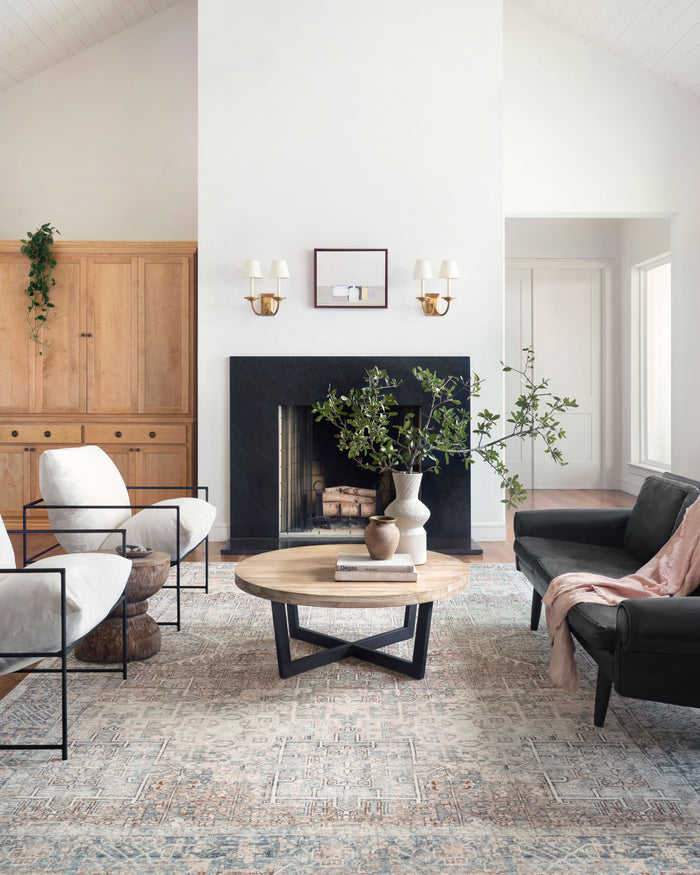 The Rug Corner Chris Loves Julia x Loloi Chris Loves Julia - Jules Natural / Ocean Area Rug