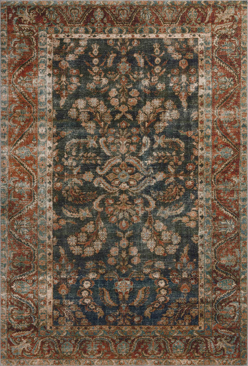 The Rug Corner Chris Loves Julia x Loloi Chris Loves Julia - Jules Ocean / Spice Area Rug