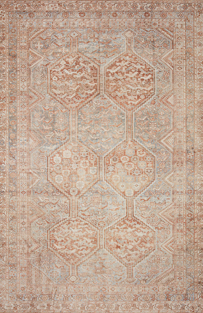 The Rug Corner Chris Loves Julia x Loloi Chris Loves Julia - Jules Tangerine / Mist Area Rug