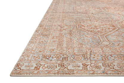 The Rug Corner Chris Loves Julia x Loloi Chris Loves Julia - Jules Tangerine / Mist Area Rug