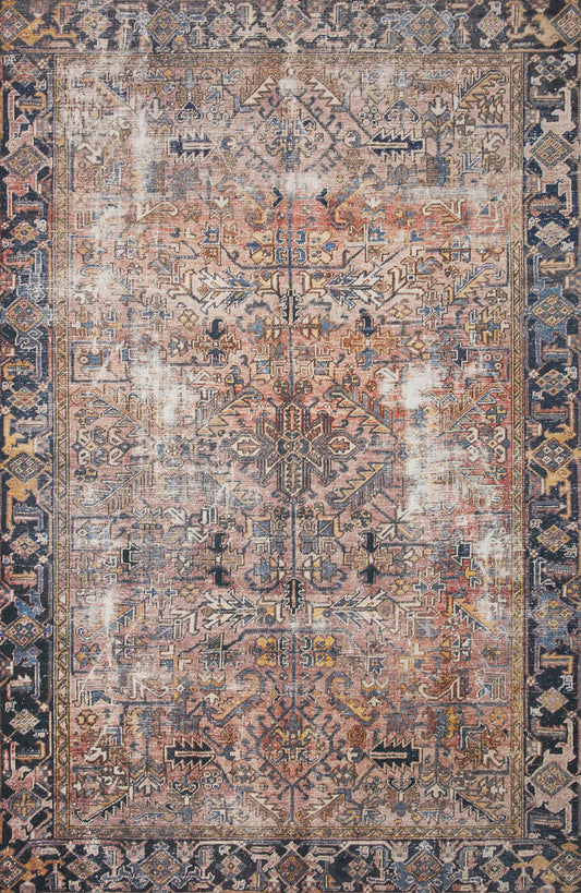 The Rug Corner Chris Loves Julia x Loloi Chris Loves Julia - Jules Terracotta / Multi Area Rug