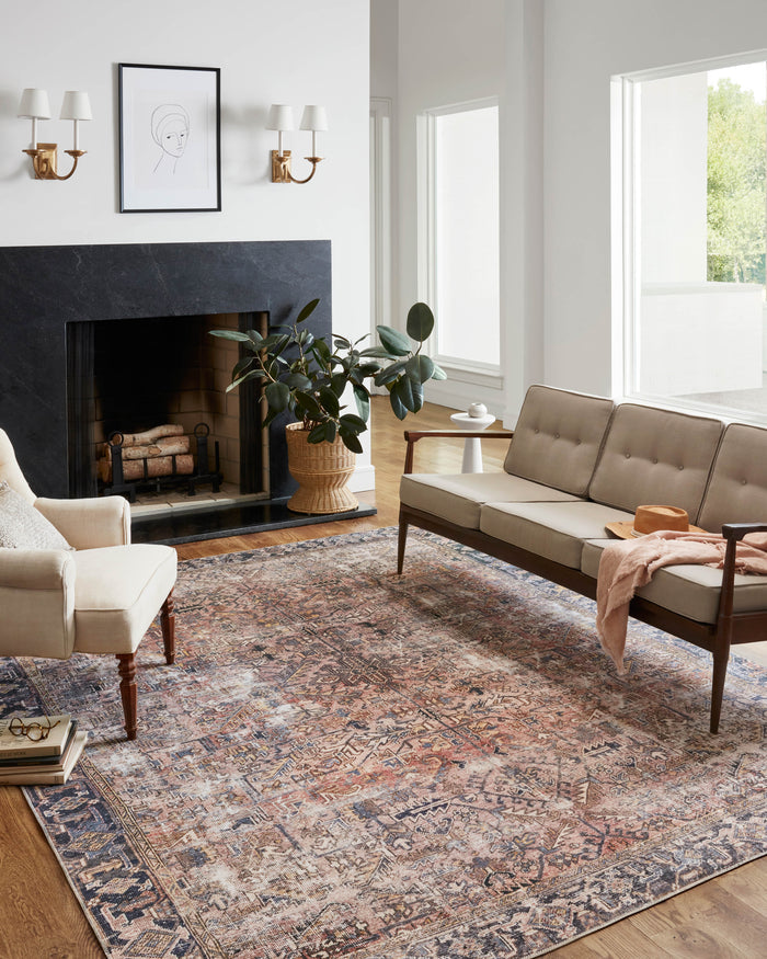 The Rug Corner Chris Loves Julia x Loloi Chris Loves Julia - Jules Terracotta / Multi Area Rug