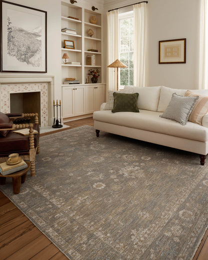 The Rug Corner Chris Loves Julia x Loloi Chris Loves Julia - Louisa Lagoon / Ivory Area Rug