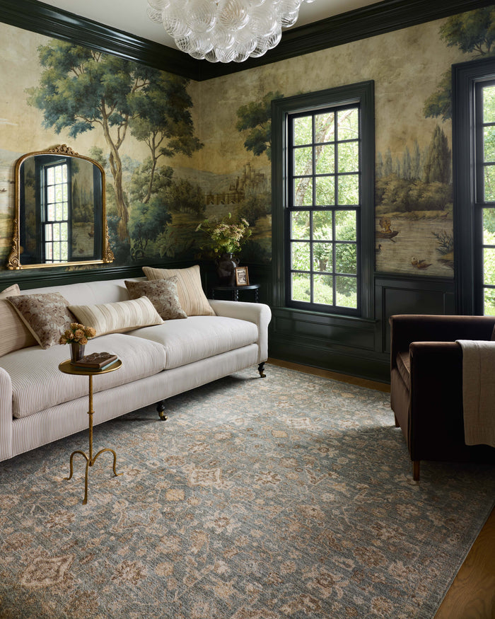 The Rug Corner Chris Loves Julia x Loloi Chris Loves Julia - Palma Blue / Natural Area Rug