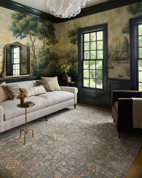 The Rug Corner Chris Loves Julia x Loloi Chris Loves Julia - Palma Blue / Natural Area Rug