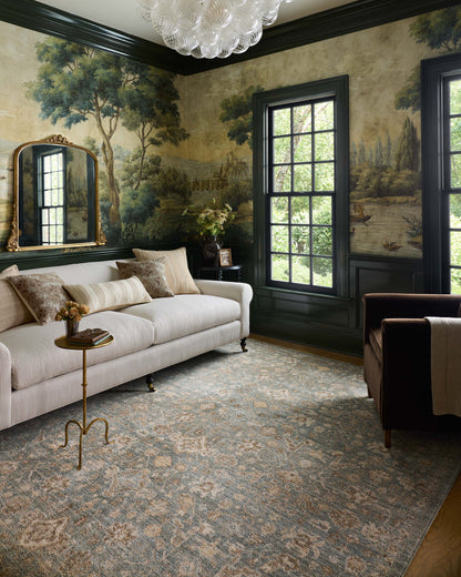 The Rug Corner Chris Loves Julia x Loloi Chris Loves Julia - Palma Blue / Natural Area Rug