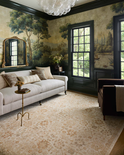 The Rug Corner Chris Loves Julia x Loloi Palma Natural / Spice
