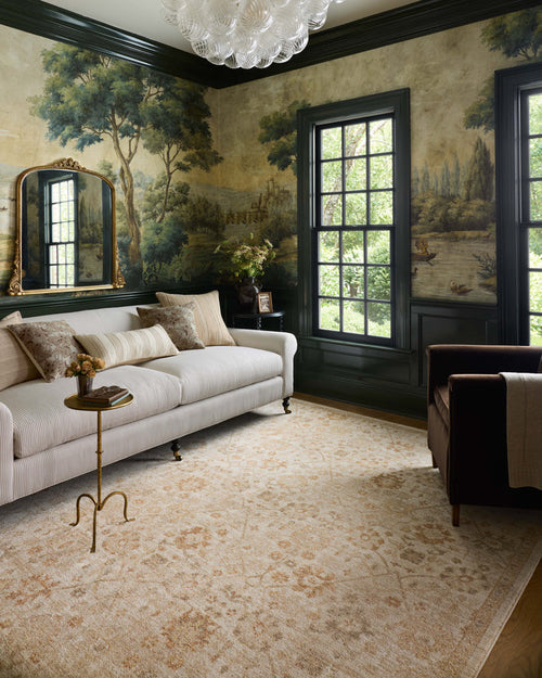 The Rug Corner Chris Loves Julia x Loloi Palma Natural / Spice