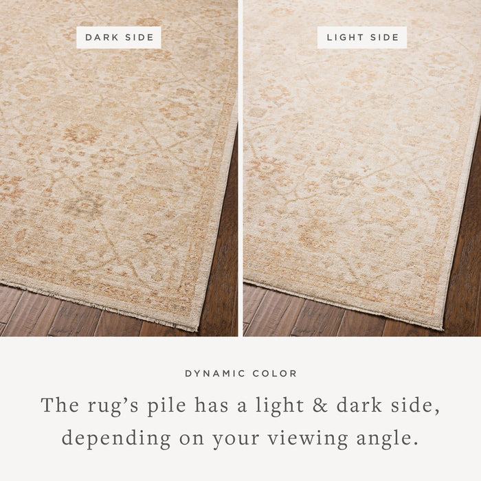 The Rug Corner Chris Loves Julia x Loloi Palma Natural / Spice