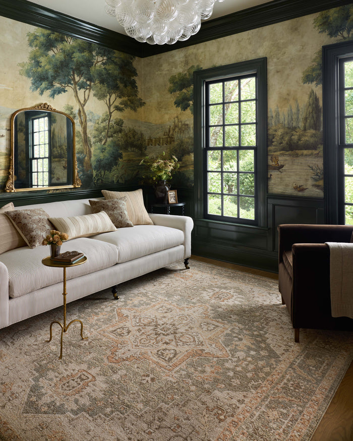 The Rug Corner Chris Loves Julia x Loloi Chris Loves Julia - Palma Olive / Spice Area Rug