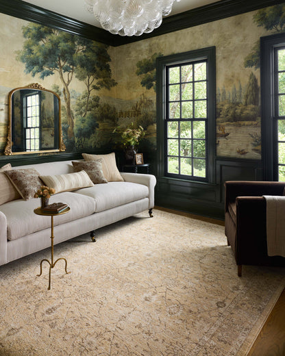 The Rug Corner Chris Loves Julia x Loloi Chris Loves Julia - Palma Wheat / Bark Area Rug