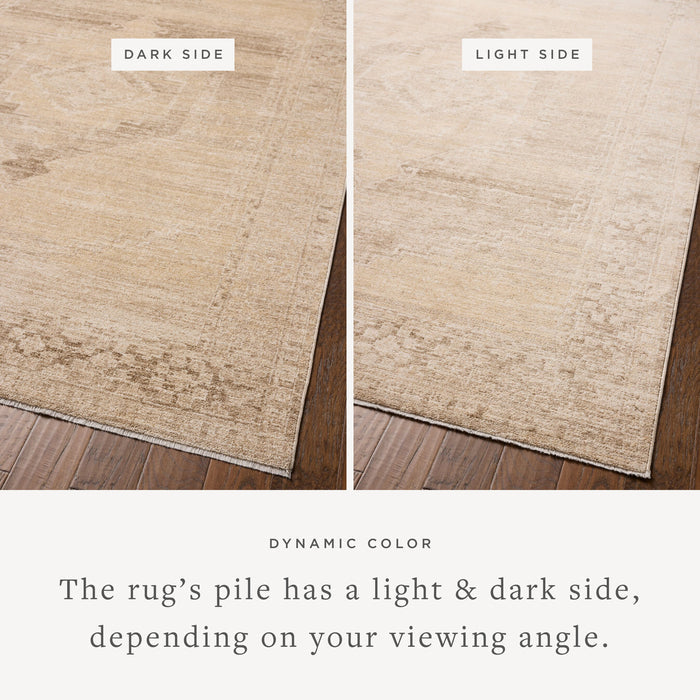 The Rug Corner Chris Loves Julia x Loloi Palma Wheat / Taupe