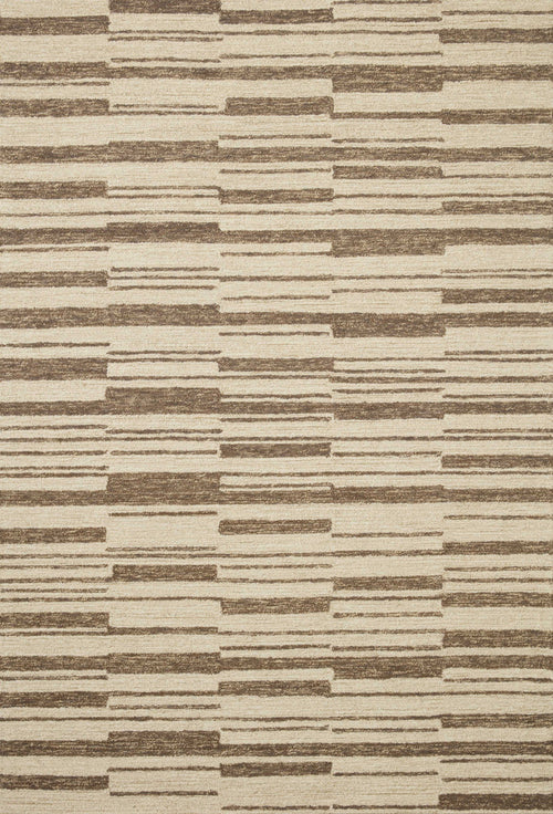 The Rug Corner Chris Loves Julia x Loloi Polly Beige / Tobacco
