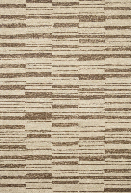 The Rug Corner Chris Loves Julia x Loloi Polly Beige / Tobacco