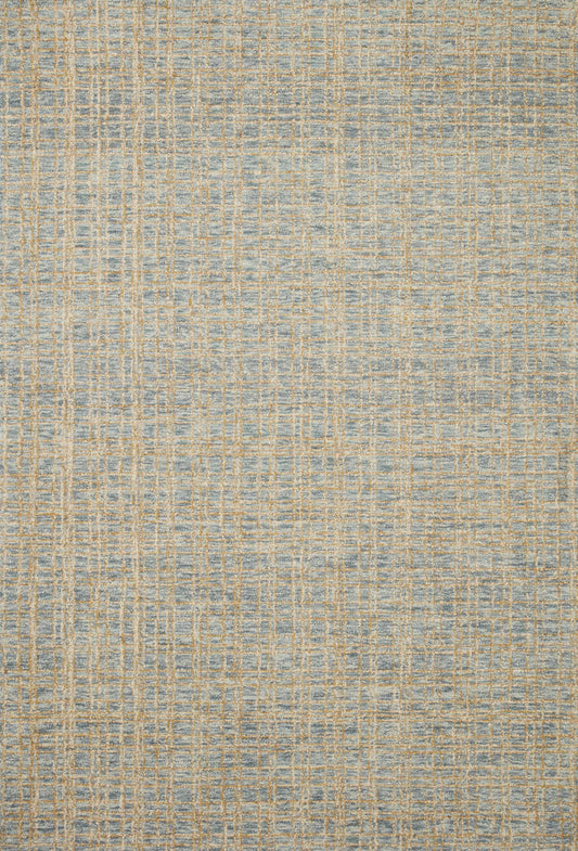 The Rug Corner Chris Loves Julia x Loloi Polly Blue / Sand