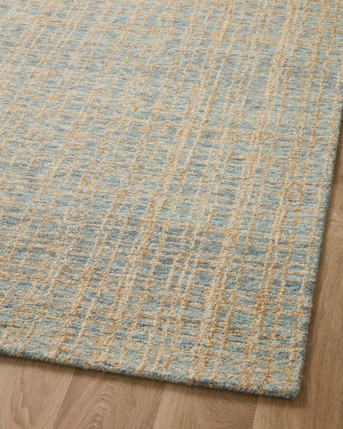 The Rug Corner Chris Loves Julia x Loloi Polly Blue / Sand