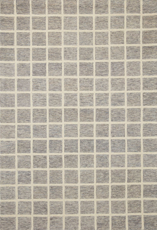 The Rug Corner Chris Loves Julia x Loloi Polly Slate / Ivory