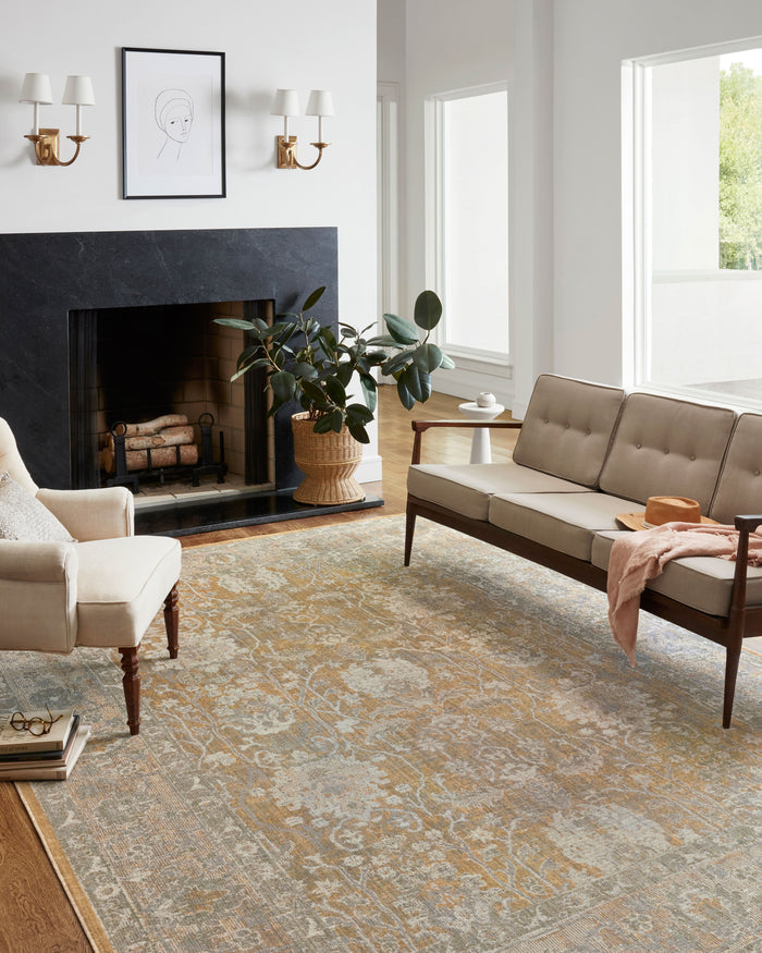 The Rug Corner Chris Loves Julia x Loloi Chris Loves Julia - Rosemarie Gold / Sand Area Rug