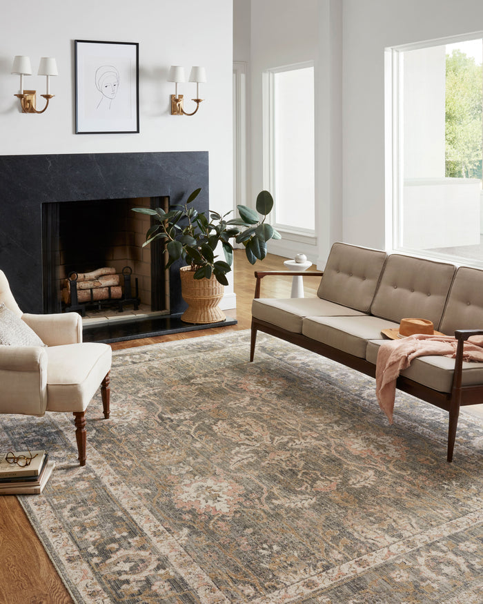 The Rug Corner Chris Loves Julia x Loloi Chris Loves Julia - Rosemarie Sage / Blush Area Rug