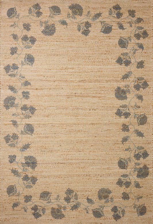 The Rug Corner Chris Loves Julia x Loloi Chris Loves Julia - Rue Natural / Denim Area Rug