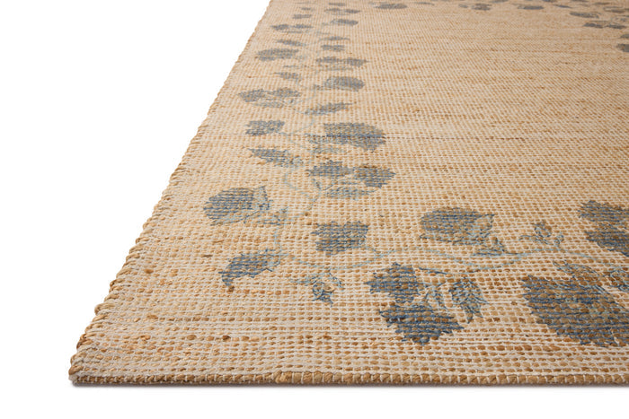 The Rug Corner Chris Loves Julia x Loloi Chris Loves Julia - Rue Natural / Denim Area Rug