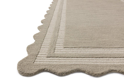 The Rug Corner Chris Loves Julia x Loloi Chris Loves Julia - Scottie Fog / Ivory Area Rug